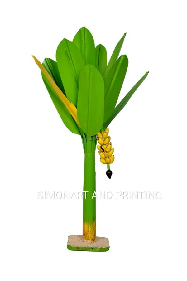 simonart and printing artificial banana tree 54 cm home decor gifts products - 100.0, 54 cm 28 cm