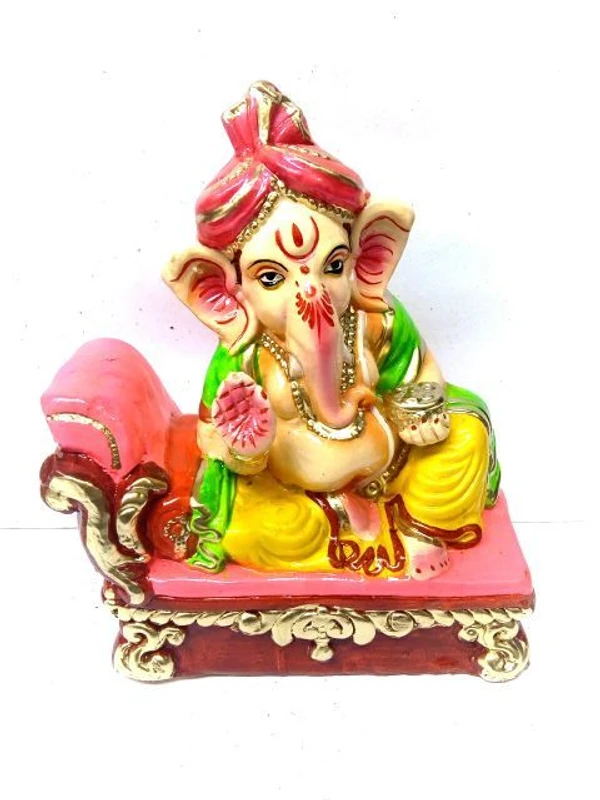 simonart and printing ganapathy clay craft - 100.0, 35cm25cm25cm