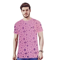 (size XL) Classy Latest combo  Men T-shirt. - Light Pink+ Peach, XL