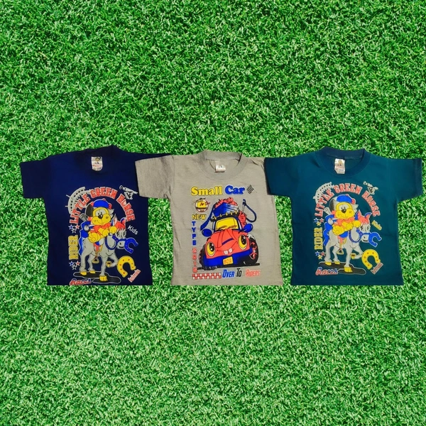 (Size 1 Years) Classy Sensational Boys Kids T-Shirt. - Navy Blue, 1 Years
