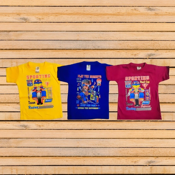 (Size 2-3 Years) Classy Sensational Boys Kids T-Shirt. - 2-3 Years, Gold