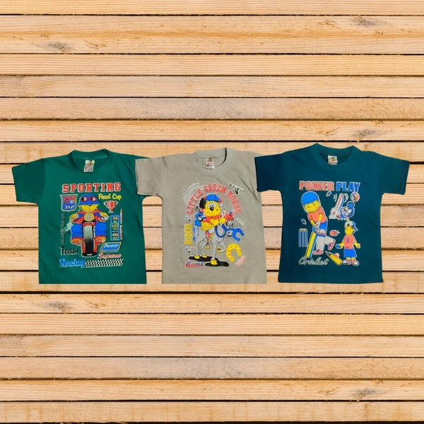 (Size 2-3 Years) Classy Sensational Boys Kids T-Shirt. - 2-3 Years, Teal