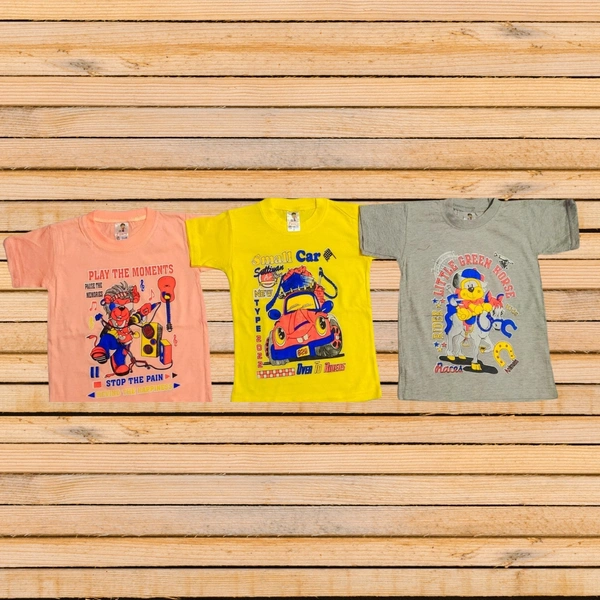 (Size 2-3 Years) Classy Sensational Boys Kids T-Shirt. - 2-3 Years, Your Pink