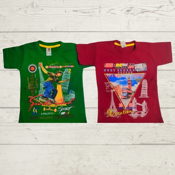 (Size 4-5 Years) Classy Sensational Boys Kids T-Shirt. - 4-5 Years, Japanese Laurel
