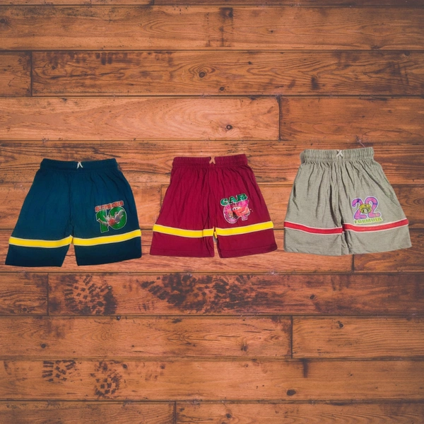 (Size 1-3 Years) Modern Compy Kids Boys & Girls Short. - Sherpa Blue, 1-3 Years