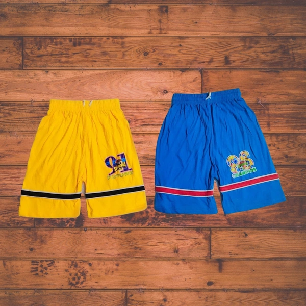 (Size 5-7 Years) Modern Compy Kids Boys & Girls Short. - Guardsman Red, 5-7 Years