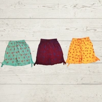 (Size 2-7 Years) Modern Funky Short Pants For Baby Girls. - 2-3 Years, Parsley