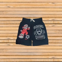 (Size 2-7) Fancy Micky Mouse Printed Kids Boys Short Pant. - 2-3 Years, Guardsman Red