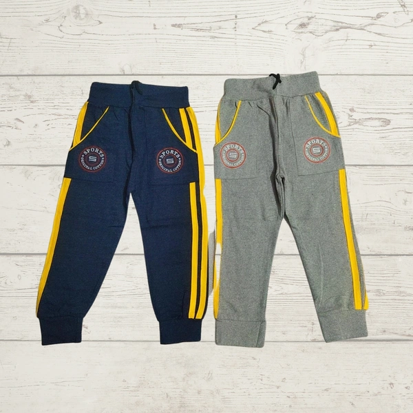 (Size 4-9 Years) Modern Classic Kids Boys & Girls Track Pant. - Navy Blue, 4-5 Years