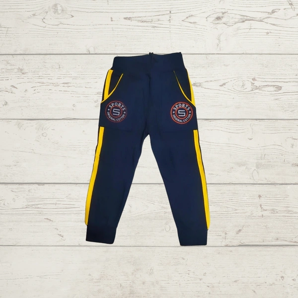 (Size 4-9 Years) Modern Classic Kids Boys & Girls Track Pant. - 4-5 Years, Navy Blue