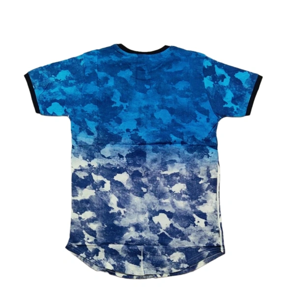 (Size L) Urban Combo Cotton T-shirt For Men. - L, NavyBlue+Black