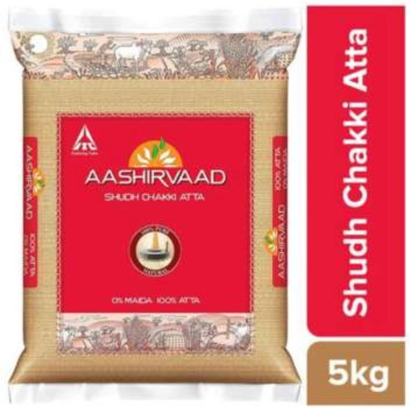 Aashirvaad Shudh Chakki Atta  - 5 Kg