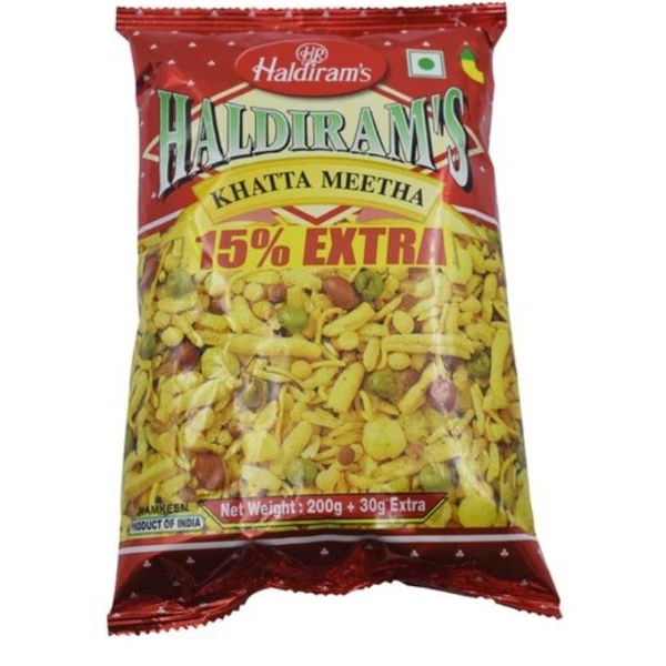 Haldirams Namkeen - Khatta Meetha - 200Gm