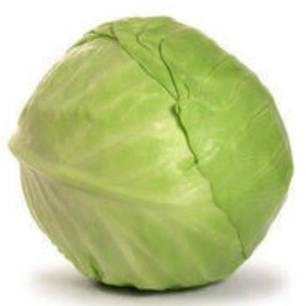 Fresho Cabbage/Patta Gobhi - 600-800 Gm Aprox