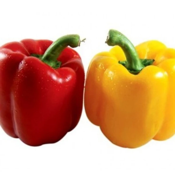 Fresho Capsicum Red+Yellow  - 2 Pcs. Pack