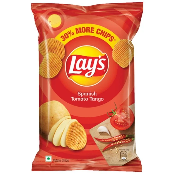 Lays Potato Chips - Spanish Tomato Tango - 30Gm