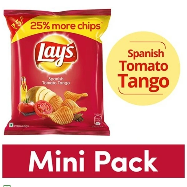 Lays Potato Chips - Spanish Tomato Tango - 15Gm