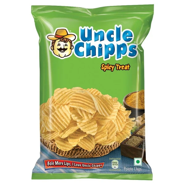 Uncle Potato Chips - Spicy  - 60gm