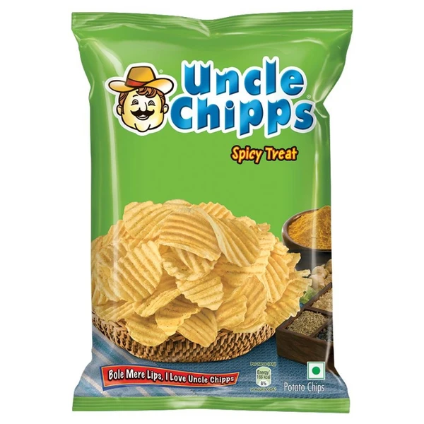 Uncle Potato Chips - Spicy  - 30Gm