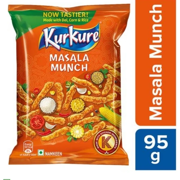 Kurkure Namkeen - Masala Munch - 90Gm