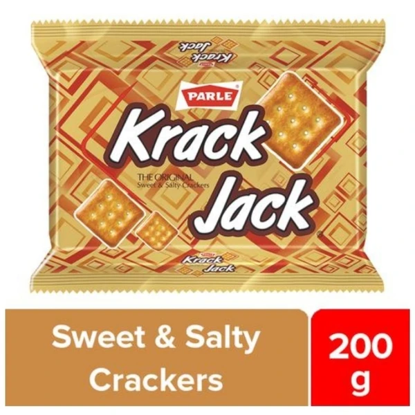 Parle Krackjack Biscuits - 200Gm