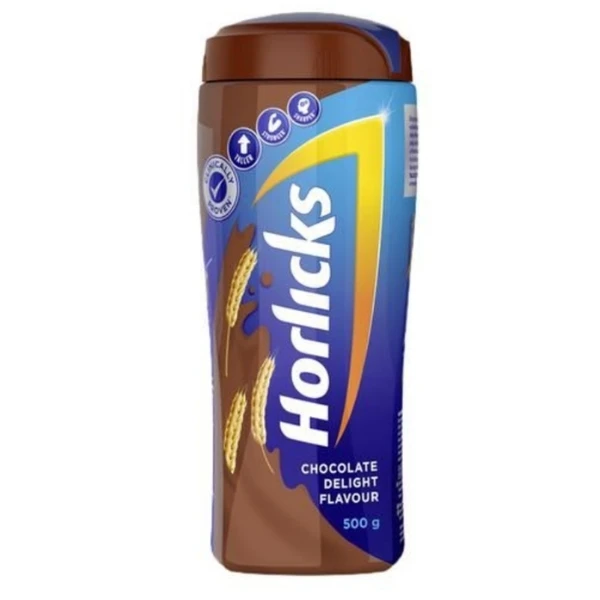 Horlicks Health & Nutrition Drink- Chocolate Delight Flavour - 200 Gm - Jar