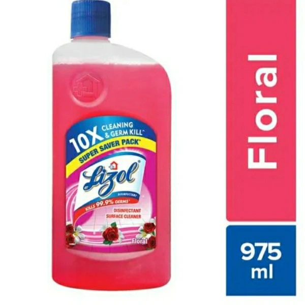 Lizol Disinfectant surface & floor Cleaner Liquid  - Floral   - 1 Ltr. Pack