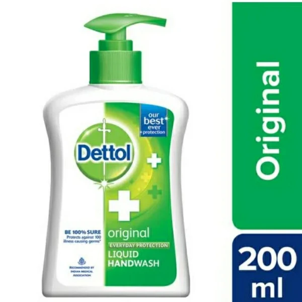 Dettol Original Handwash Liquid Pump - 200ML