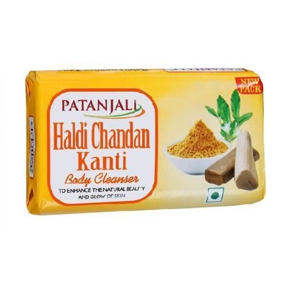 Patanjali Haldi Chandan Kanti Body Cleanser - 57Gm