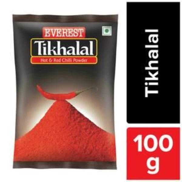 Everest Tikhalal  Hot & Red Chilli Powder  - 100Gm