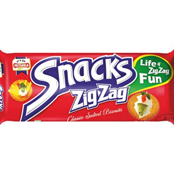 PRIYAGOLD Snack Zig Zag - 90 Gm