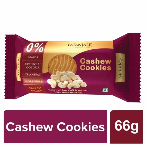 Patanjali Cashew Cookies  - 200Gm 