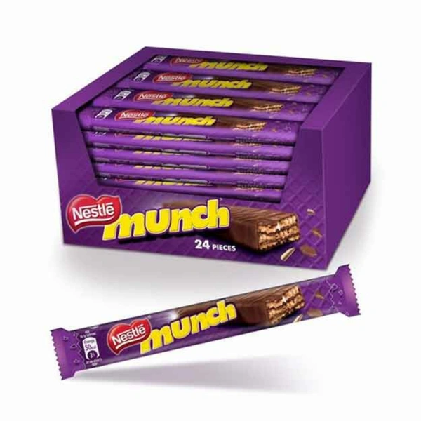 Nestle  Munch Wafer - 24 Unit