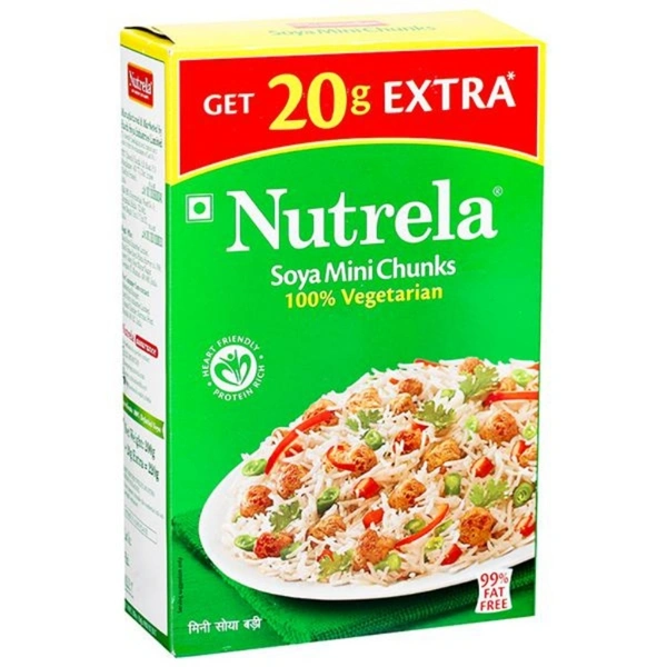 Nutrela Soya Mini Chunks - 200Gm