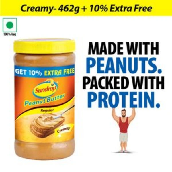 Sundrop Peanut butter - Creamy - 924Gm
