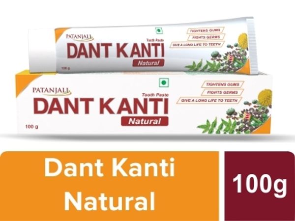 Patanjali Dant Kanti Natural Toothpaste  - 100Gm