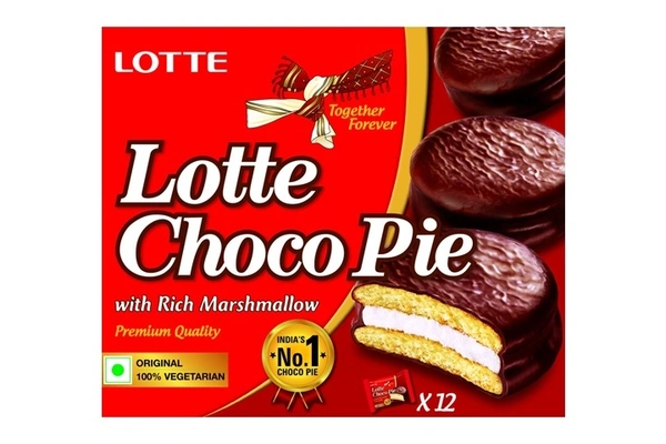 Lotte Choco Pie  - 12 Pieces Pack