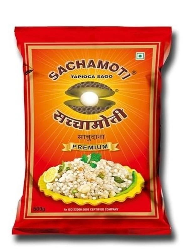 SACHAMOTI Sabudana (Mota Dana) - 500Gm