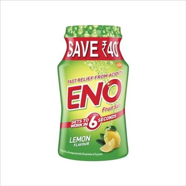 ENO Fruit Salt (Lemon Flavour) - 100 Gm