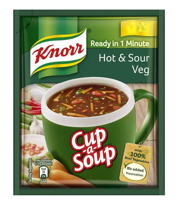 Knorr Soup Ready To Cook - Hot & Sour Veg - 10.5gm