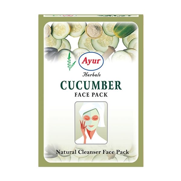 Ayur  Harbal Cucumber  Face Pack  - 25 g 