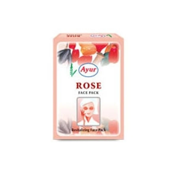 Ayur  Harbal Rose  Face Pack  - 25 Gm 