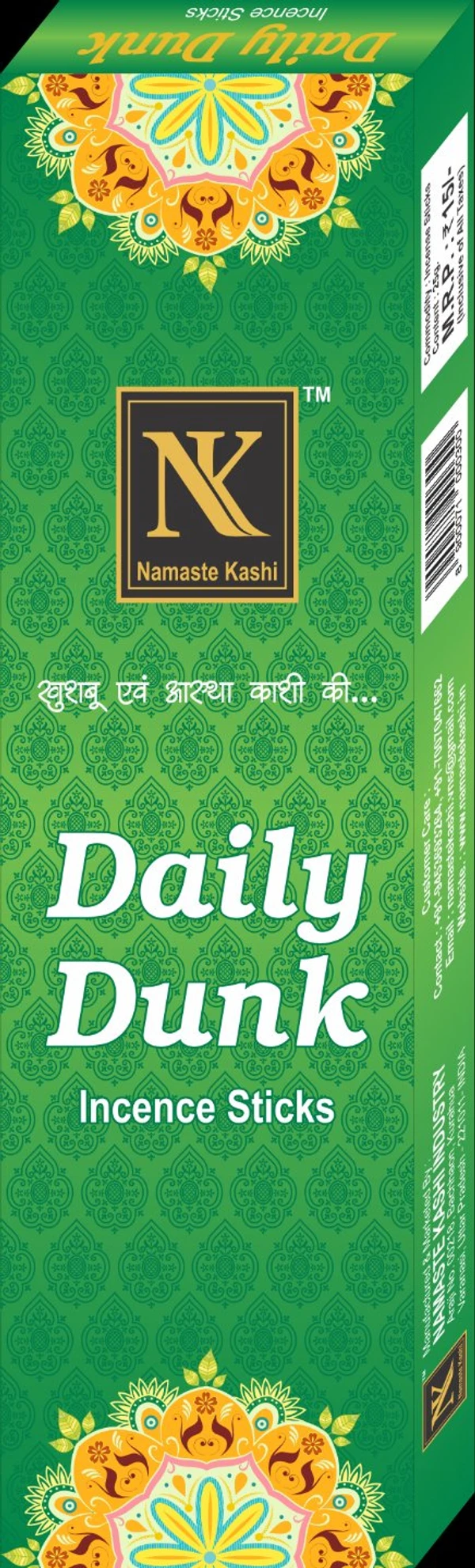 Namaste Kashi Agarbati - Daily junk  - 20 Sticks
