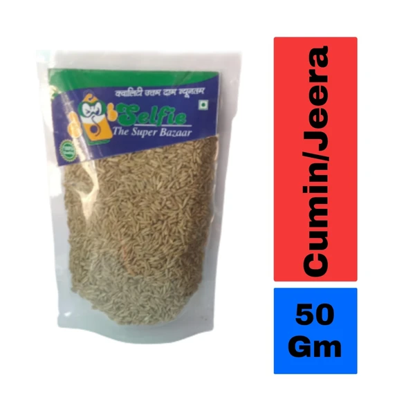 Selfie Cumin Seeds/Jeera - 50Gm