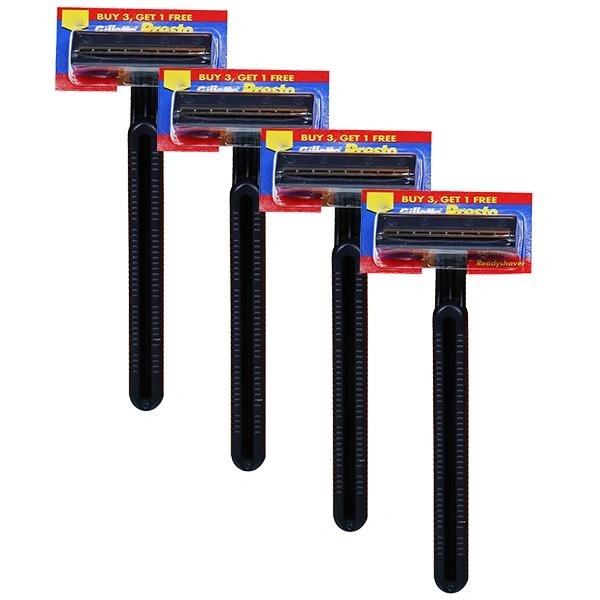 Gillette  presto Buy 3 Get 1 Free