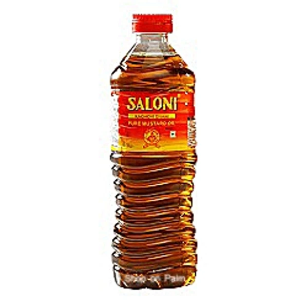 Saloni Kachchi Ghani Mustard Oil  - 500ML