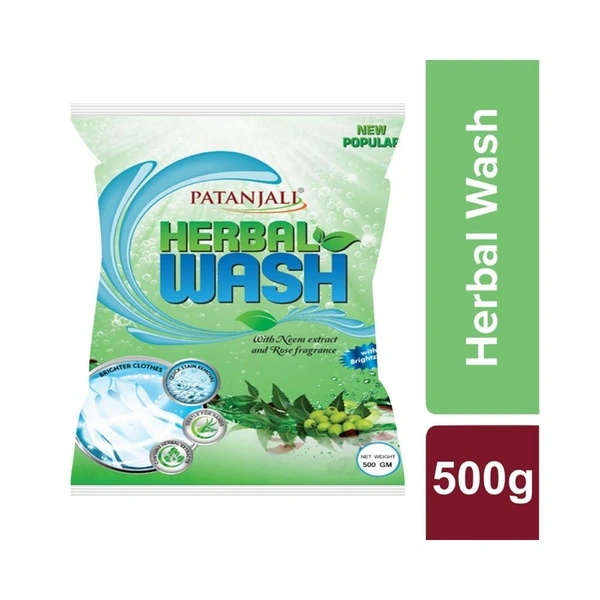 Patanjali Herbal Wash detergent powder  - 1 Kg