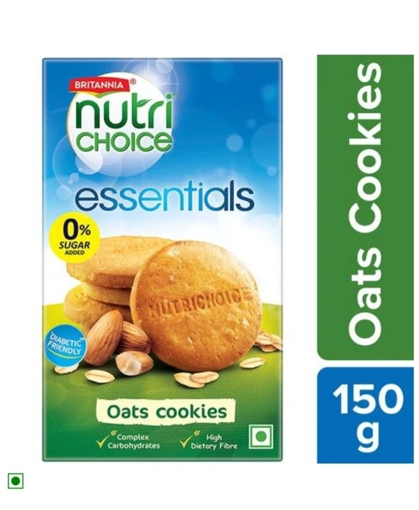 Britania  Nutri Choice - Oats Cookies  - 150Gm