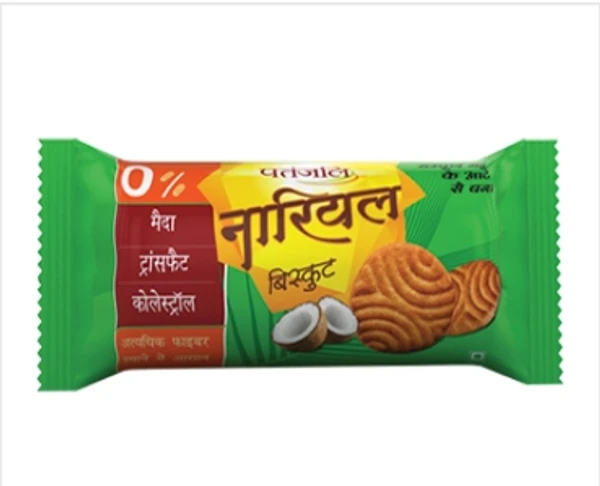 Patanjali Nariyal Biscuits  - 90Gm