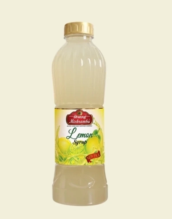 MISHRAMBU  Lemon Syrup - 750 ML